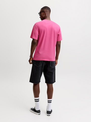 JACK & JONES Majica 'JORKAI ARCHIVE' | roza barva
