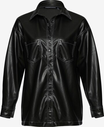 FRESHLIONS Blouse ' Kasha ' in Black: front