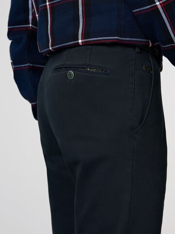 MEYER Slim fit Chino Pants 'Bonn' in Blue