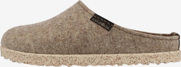 HAFLINGER Clogs 'Manhattan' in Beige: Vorderseite