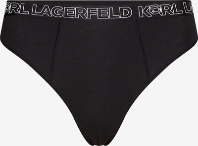 Karl Lagerfeld Slip ' Ikonik 2.0' en noir / blanc, Vue avec produit