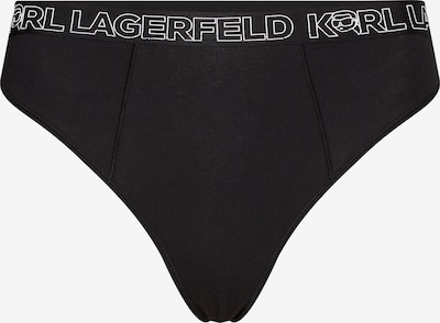 Slip ' Ikonik 2.0' Karl Lagerfeld pe negru / alb, Vizualizare produs