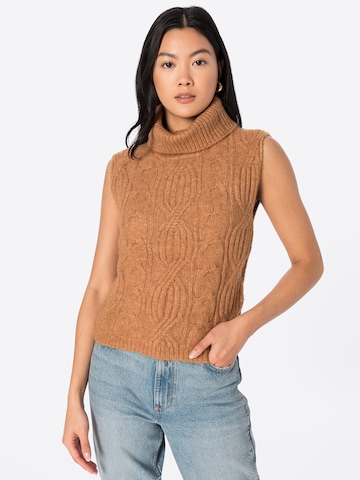 JDY Sweater 'SIGMA' in Brown: front