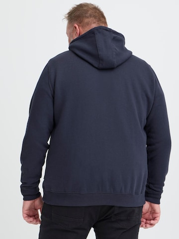 BLEND Kapuzensweatjacke ' BHDOWNTON FULLZIP ' in Blau