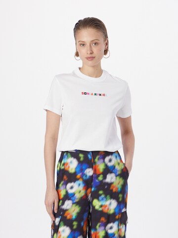 Sonia Rykiel T-shirt i vit: framsida