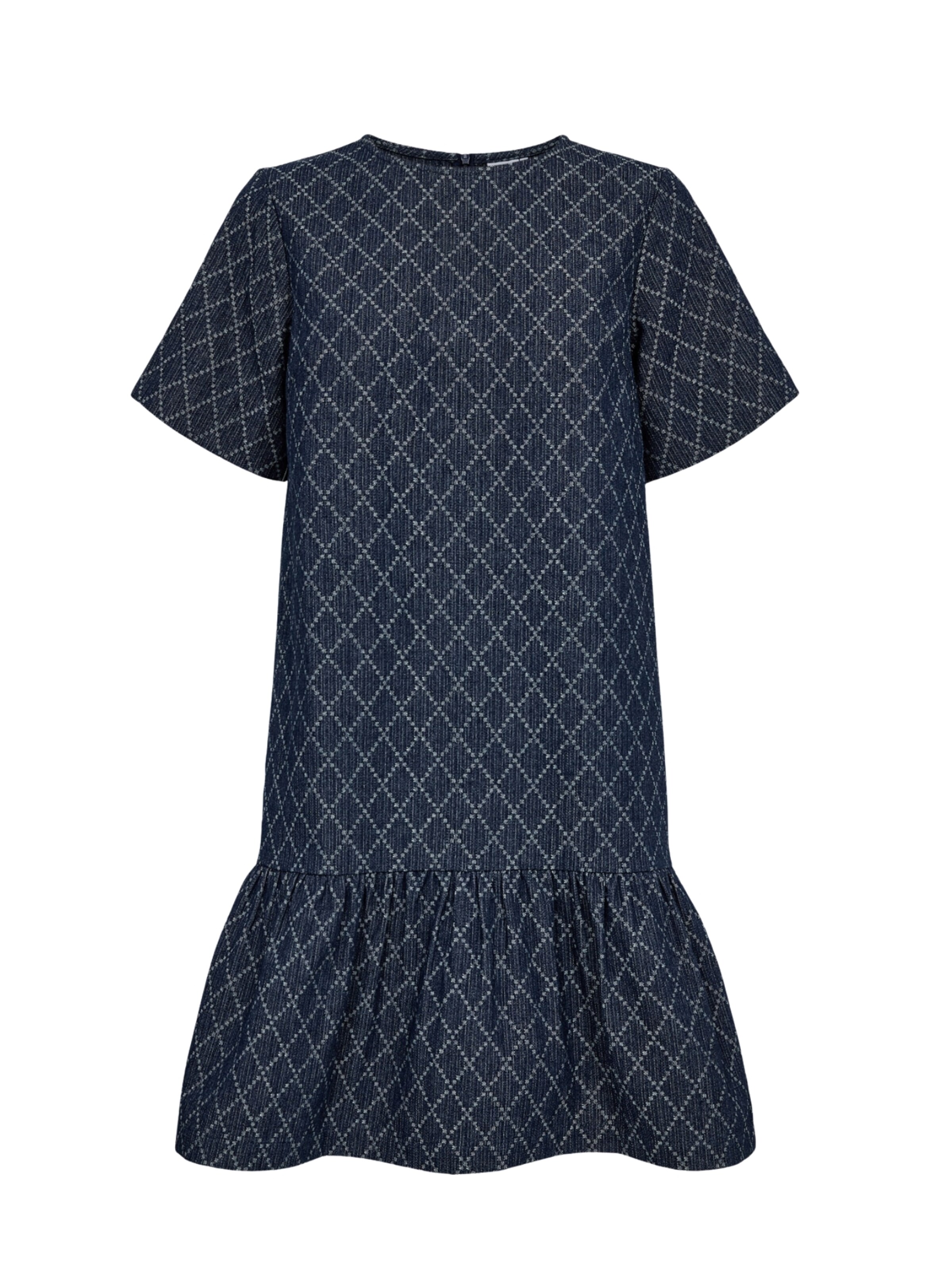 NÜMPH Šaty 'Nelly' – modrá: přední strana