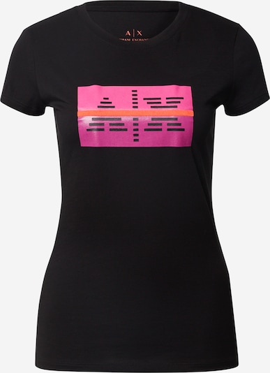 ARMANI EXCHANGE T-Krekls rozā / melns, Preces skats
