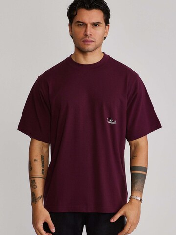 Maglietta 'Oversized' di SikSilk in rosso