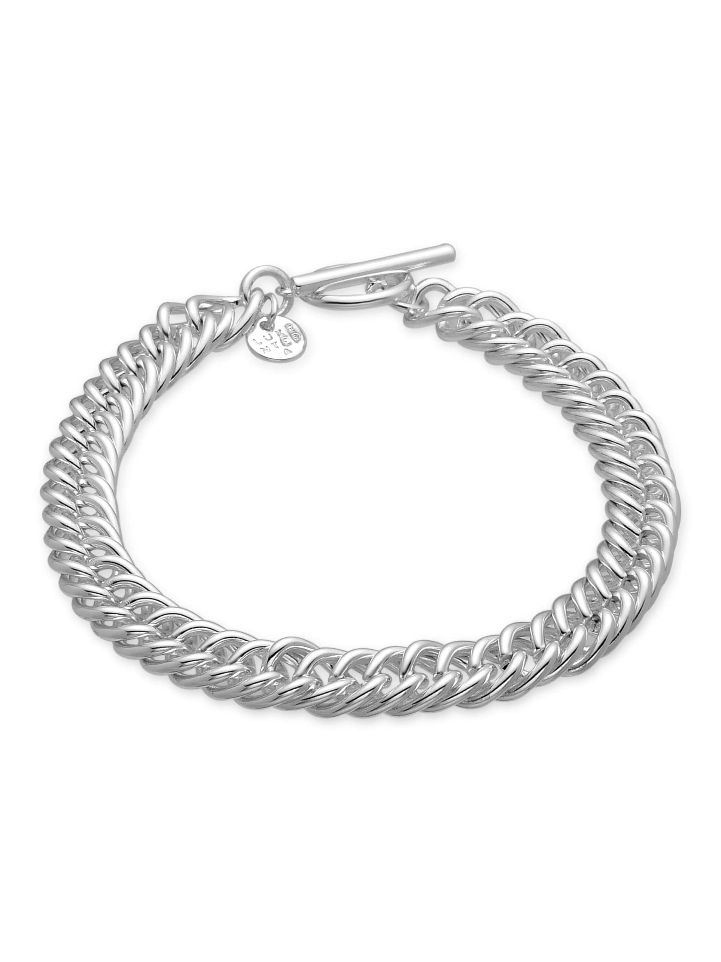 Luxenter Armband 'Delsa' in silber, Produktansicht