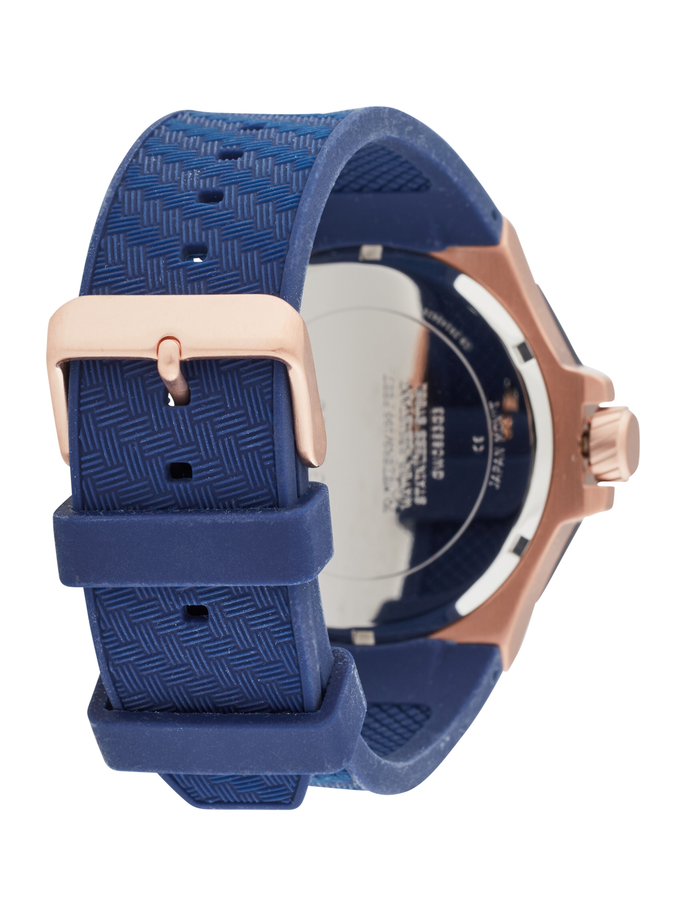 Ceas analogic 'INDY' de la GUESS pe albastru