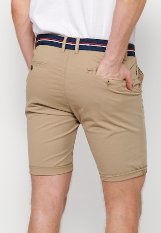 KOROSHI Slimfit Hlače | bež barva