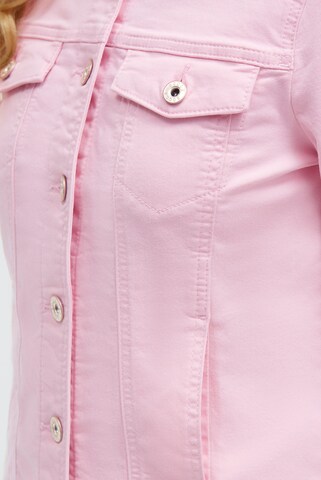 Soccx Between-Season Jacket in Pink