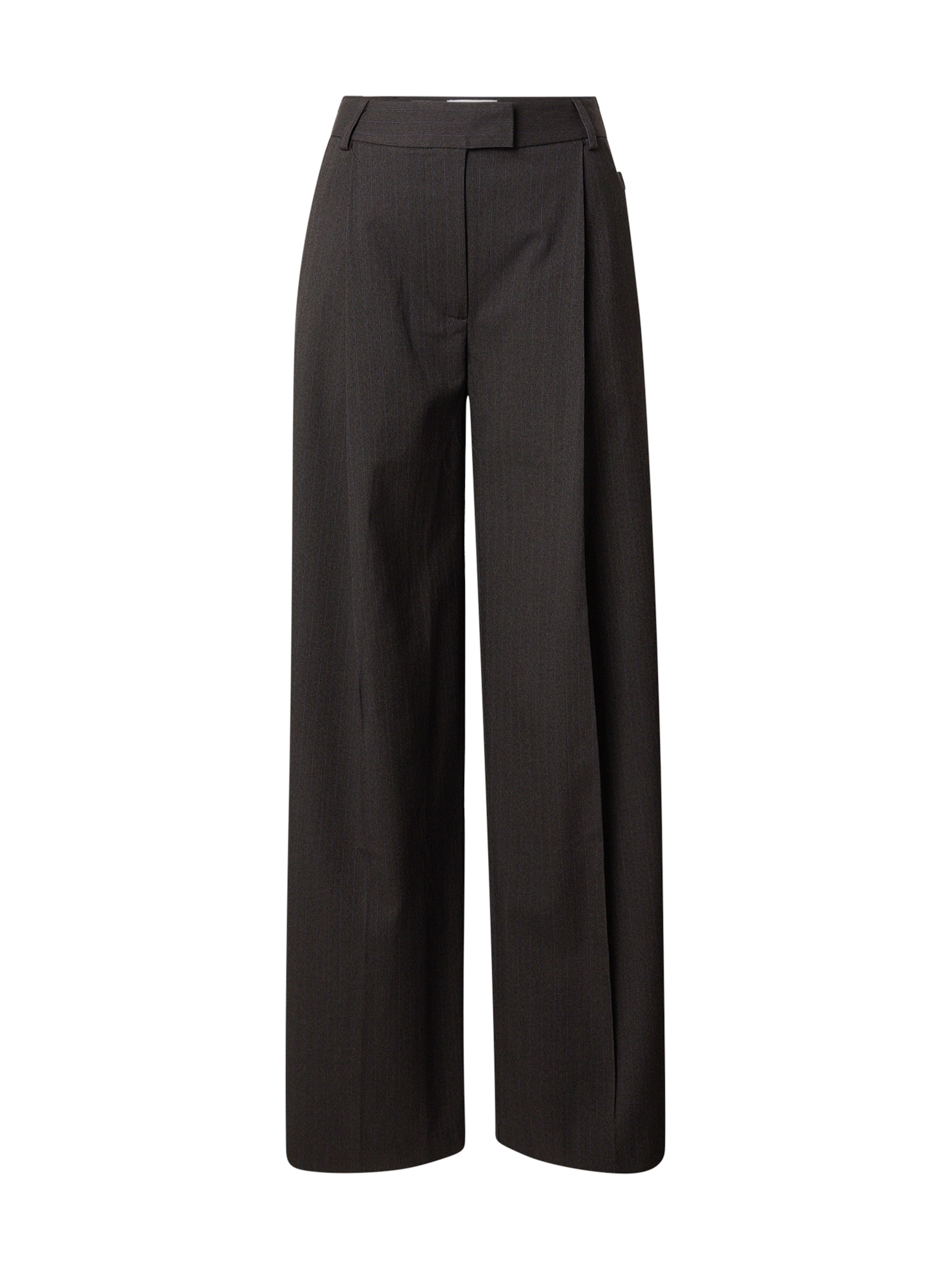 TOPSHOP Szeroka nogawka Cygaretki 'JANE' w kolorze brązowy: przód