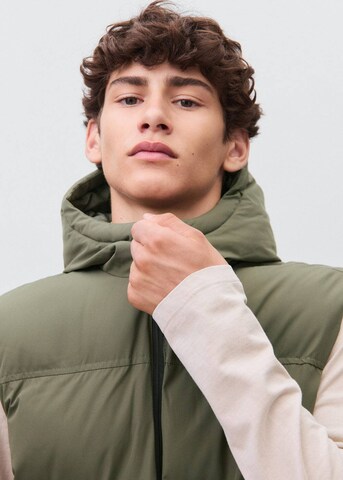 MANGO TEEN Vest in Green