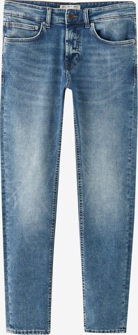 Pull&Bear Skinny Jeans in Blauw: voorkant