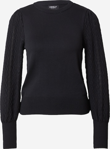 ONLY Sweater 'SYLVIA' in Black: front