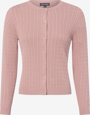 Cardigan Franco Callegari en rose : devant