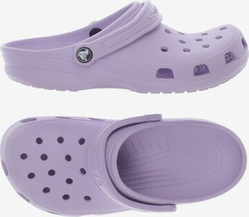 Crocs Sandalen 40,5 in Lila: predná strana