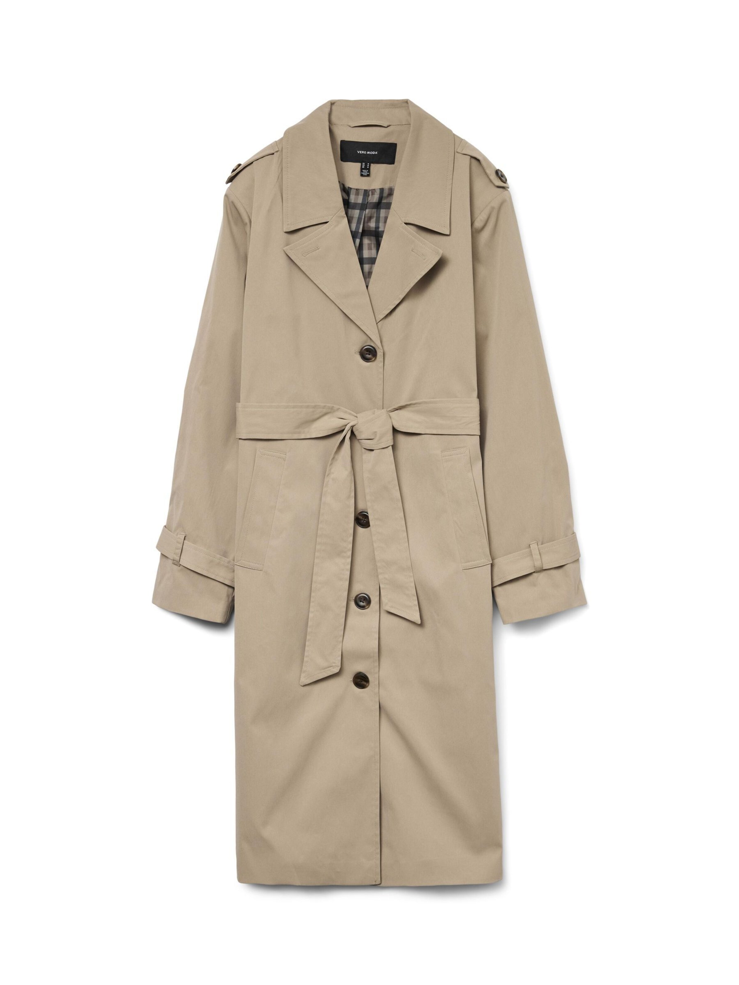 VERO MODA Übergangsmantel in braun, Produktansicht