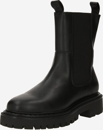 Monki Chelsea Boots in Black: front