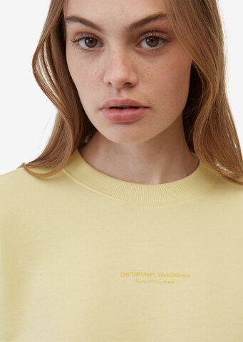 Sweat-shirt Marc O'Polo DENIM en jaune