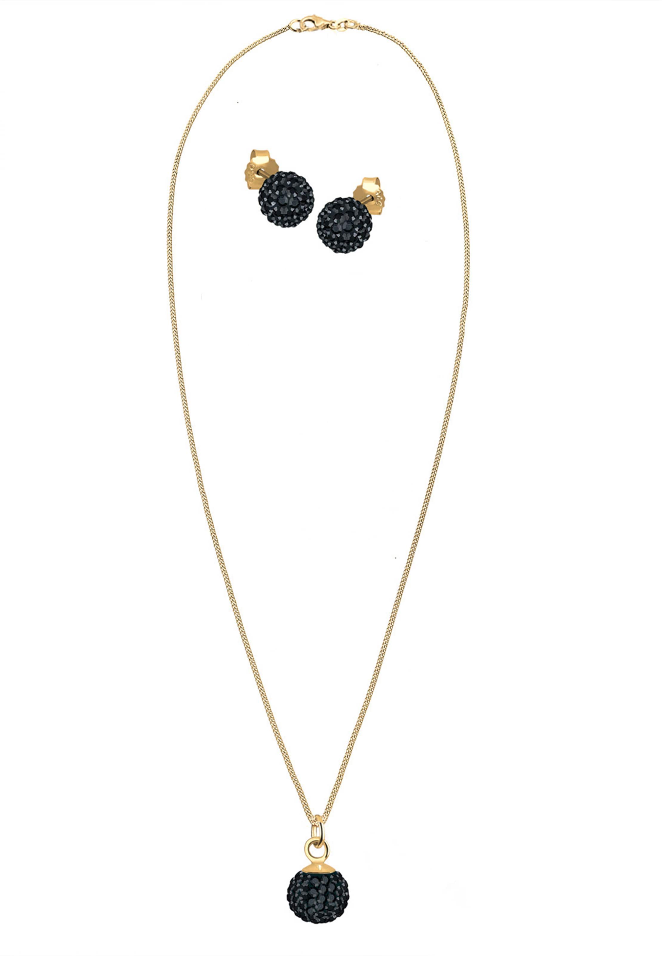 ELLI Jewelry Set in Black: front