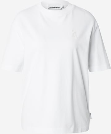 T-shirt 'TARJAA Å EMBRO' ARMEDANGELS en blanc : devant