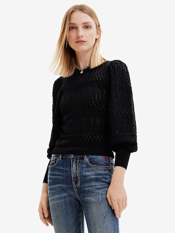 Desigual Sweater 'Ona' in Black: front