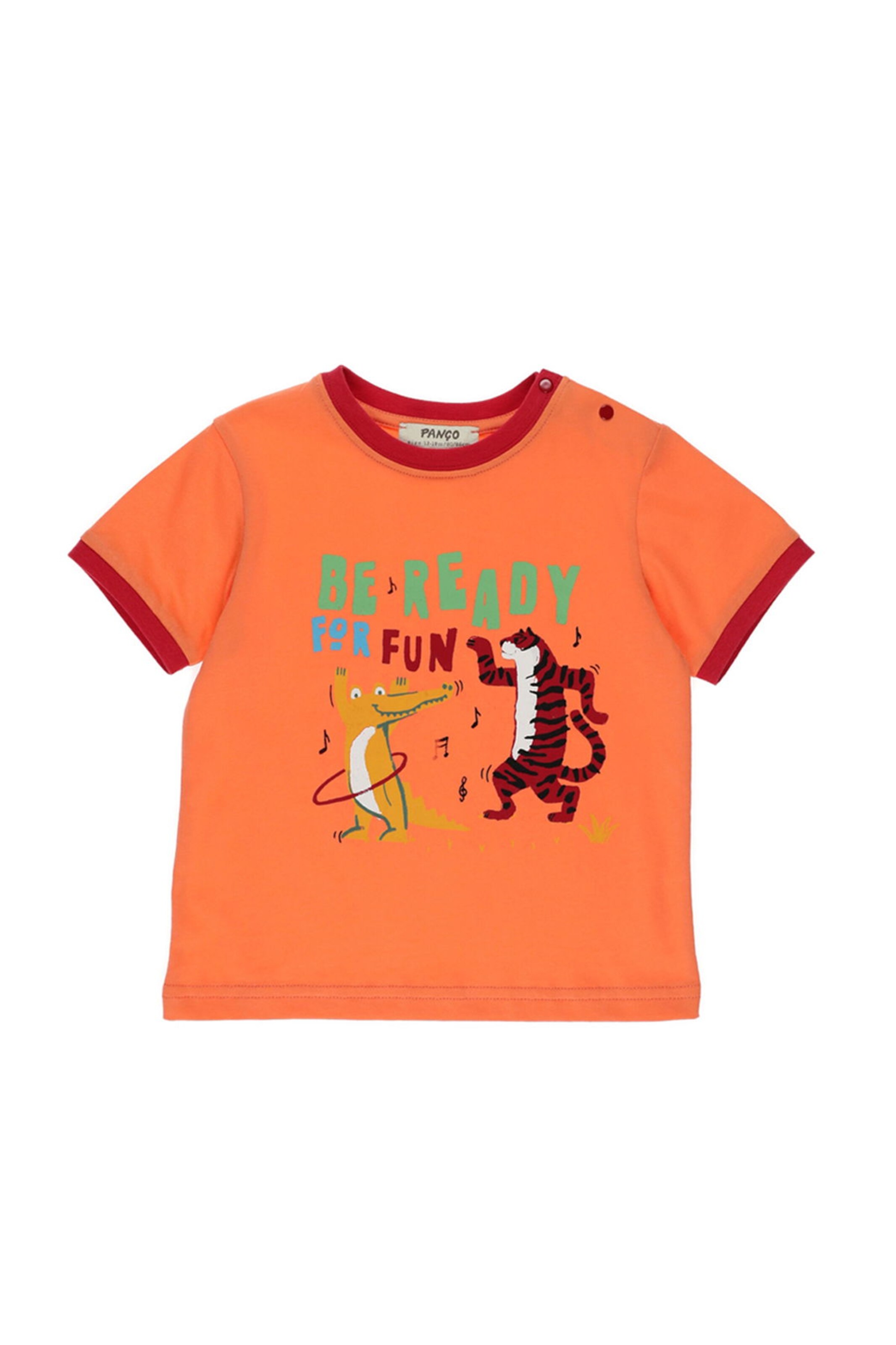 Panço Shirt in Oranje: voorkant