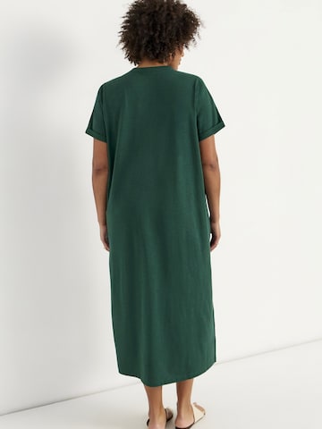 Cellbes of Sweden Jerseykleid mit kurzen Ärmeln in Grün