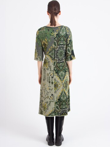 IVKO Knitted dress 'Kilim' in Green