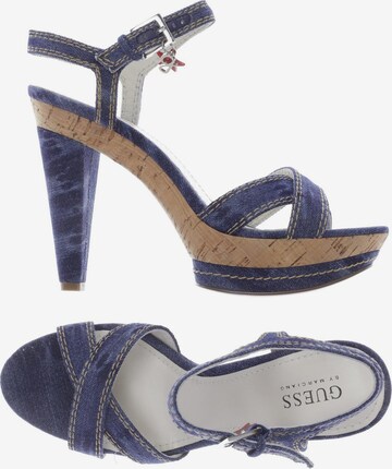 MARCIANO LOS ANGELES Sandalen 39 in Blau: predná strana