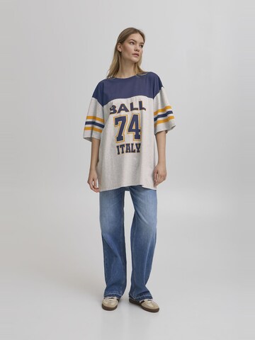 Ball Rundhalsshirt ' BAADAMS ' in Blau