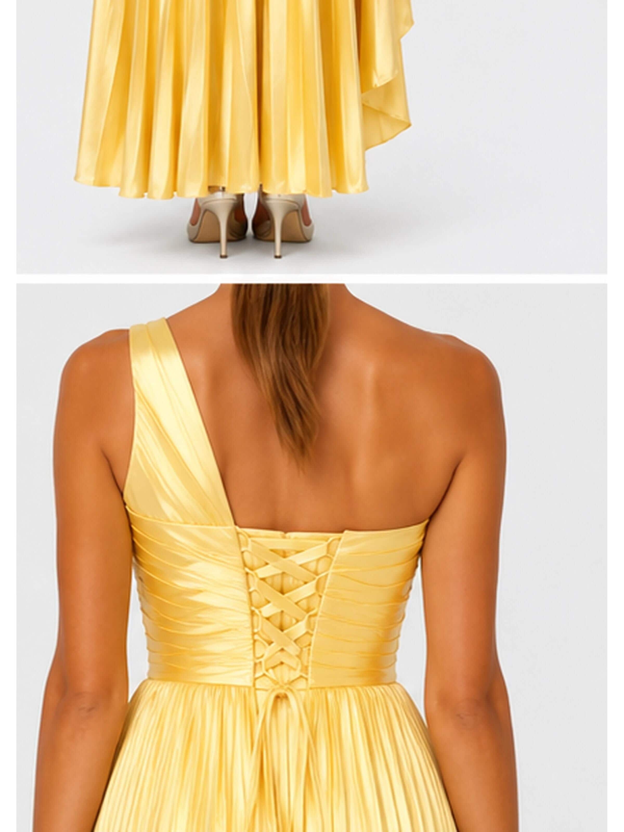MARYLAND Studio Dress 'Athena Dress' in Yellow
