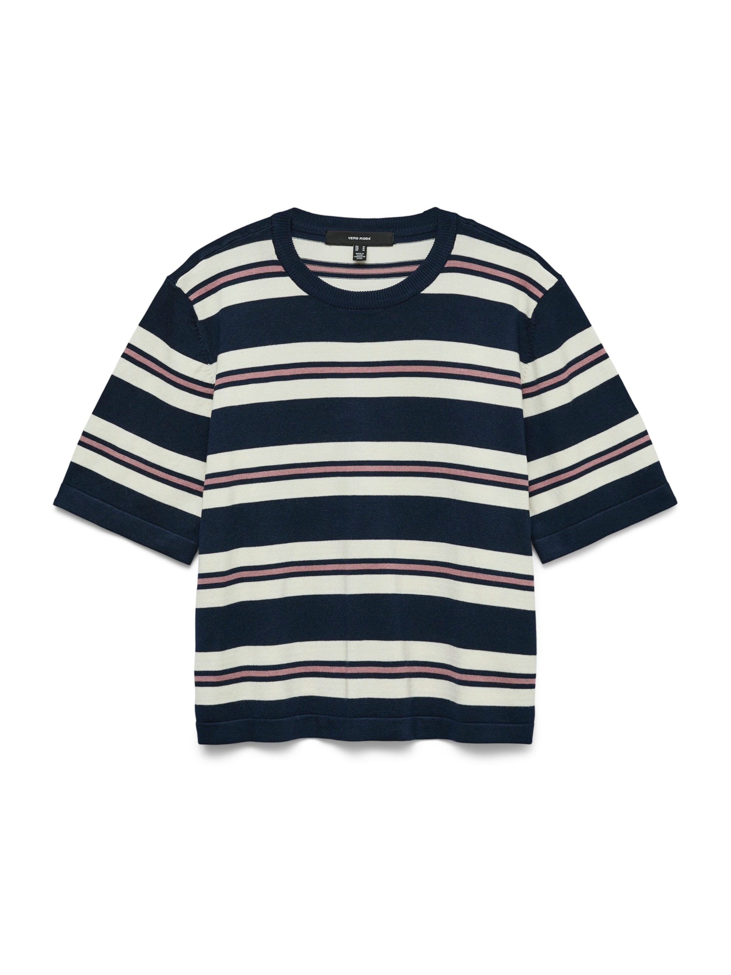 VERO MODA Пуловер 'VMSilje' в синьо: отпред