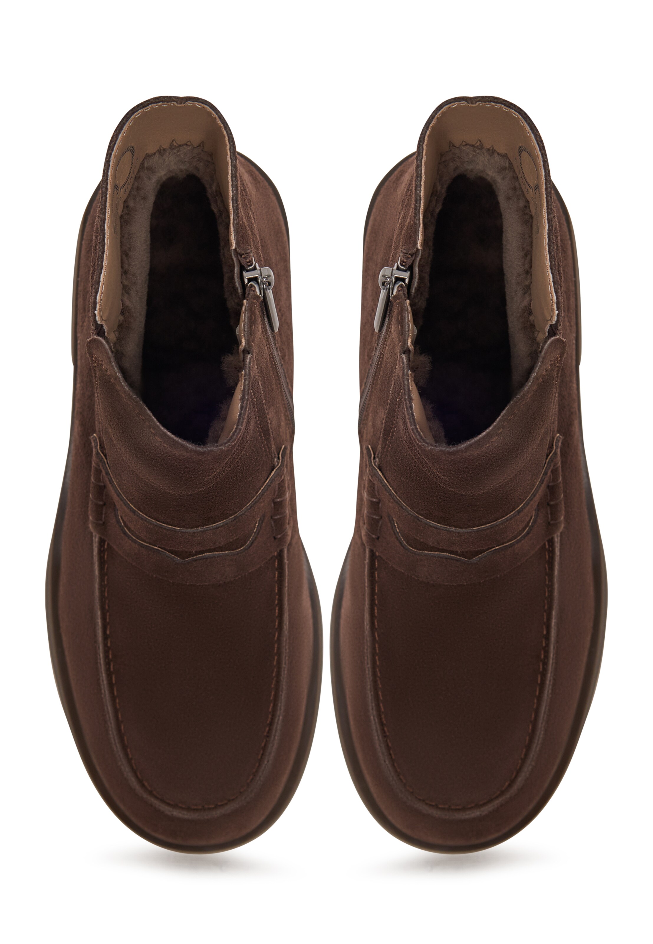 CESARE GASPARI Stiefelette in Braun