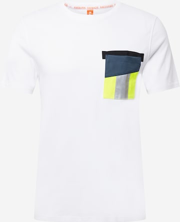 RÆBURN Shirt in Wit: voorkant