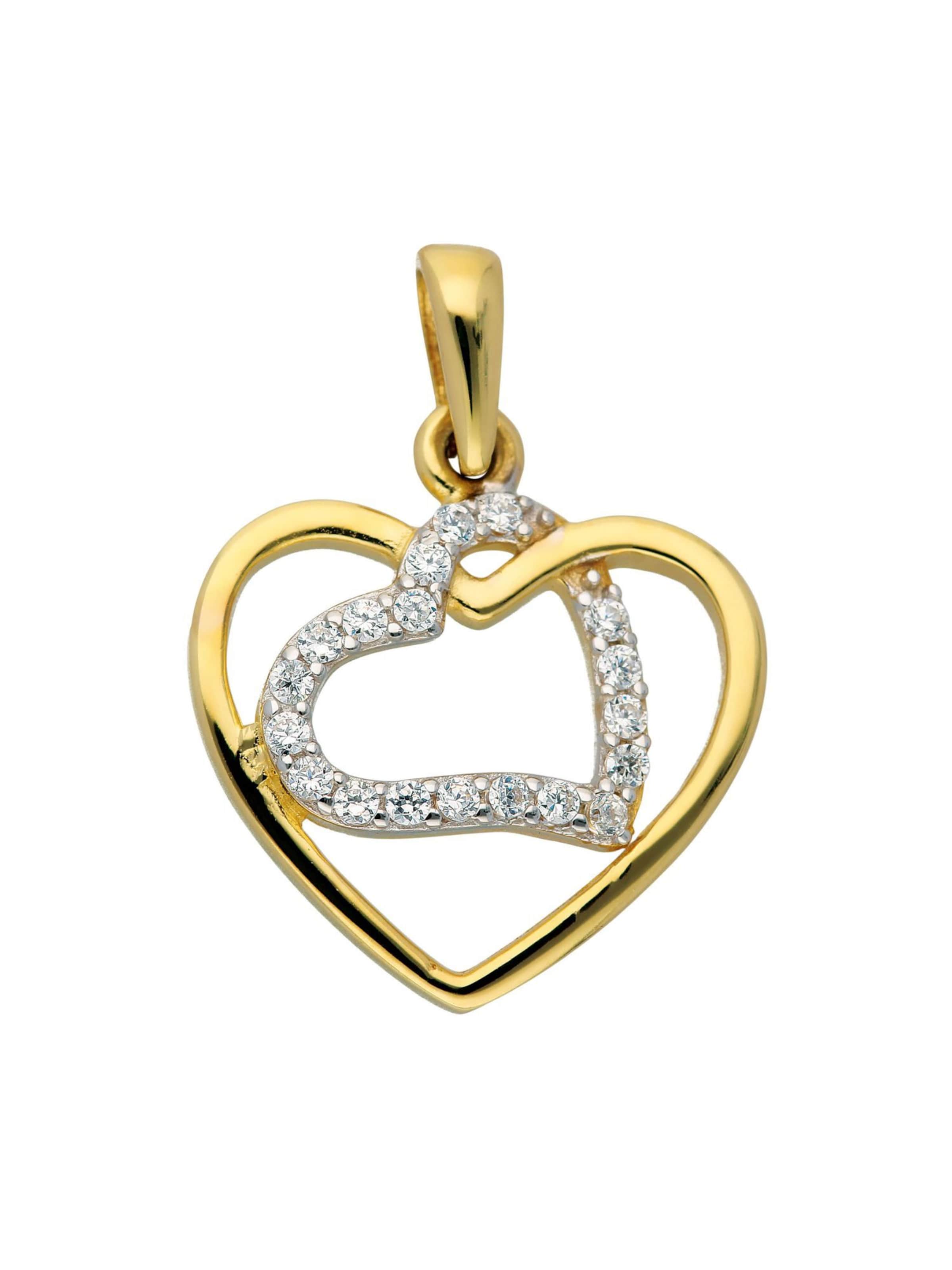 Adelia´s Pendant 'Herz' in Gold: front