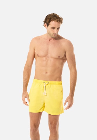 Gassa d'Amante Badeshorts 'Costume Venezia' in Gelb: Vorderseite
