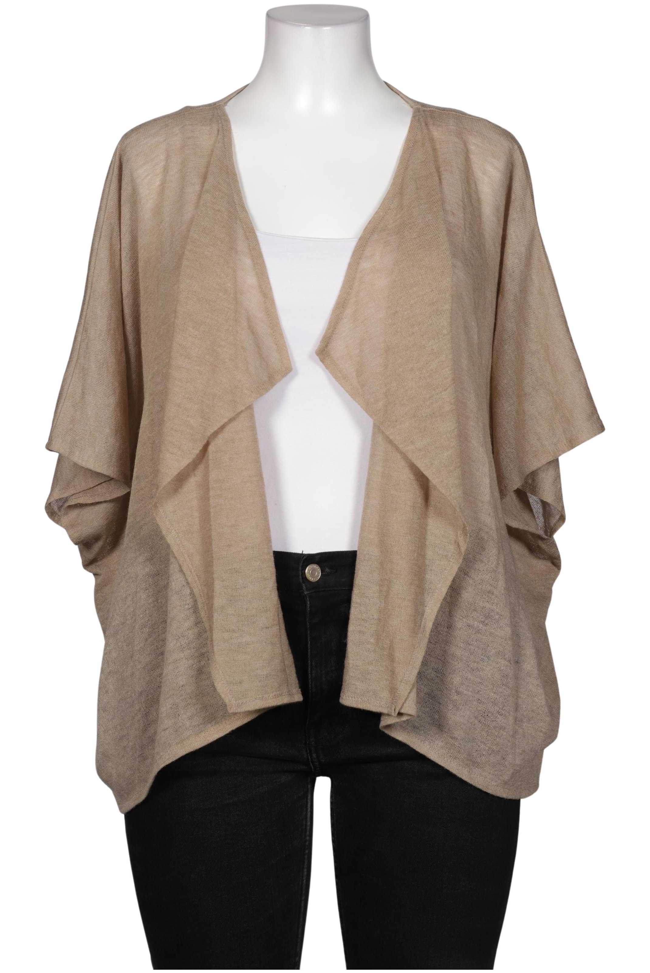 COMMA Strickjacke XL in Beige: Vorderseite