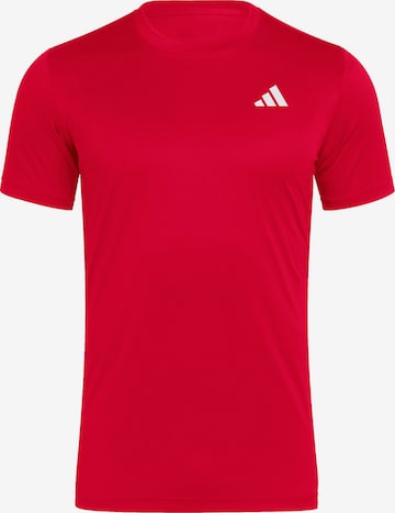 ADIDAS PERFORMANCE - Camiseta funcional 'Club Tennis' en rojo: frente