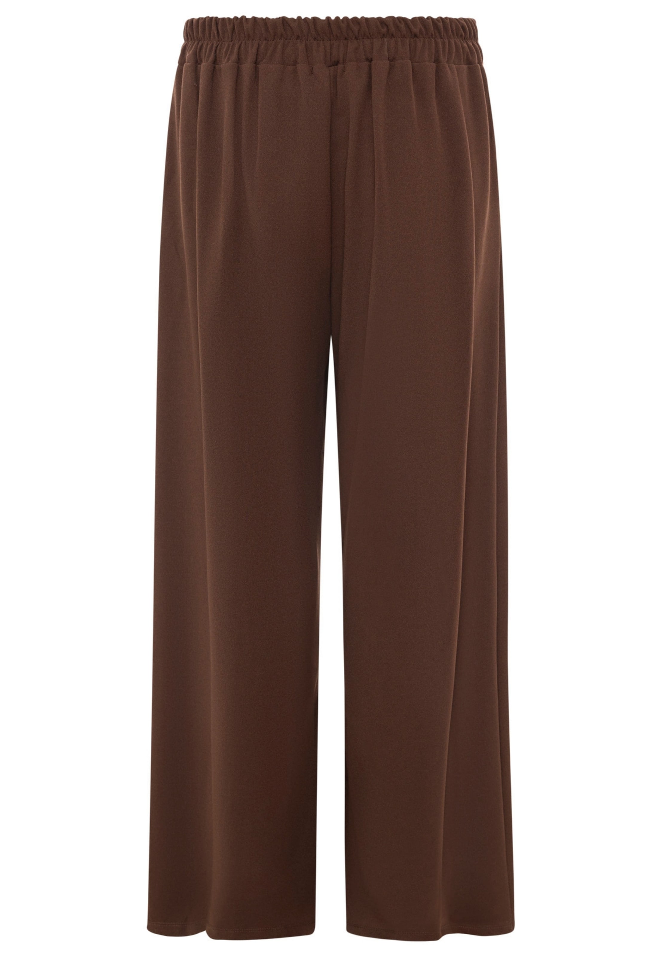 Zwillingsherz Loose fit Pleat-Front Pants in Brown