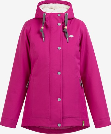 Schmuddelwedda Funktionsjacke in Pink: predná strana