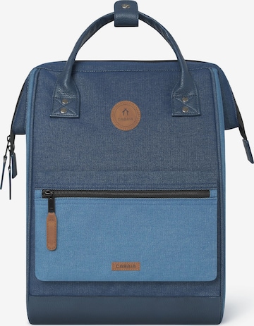 Cabaia Backpack 'Adventurer' in Blue: front