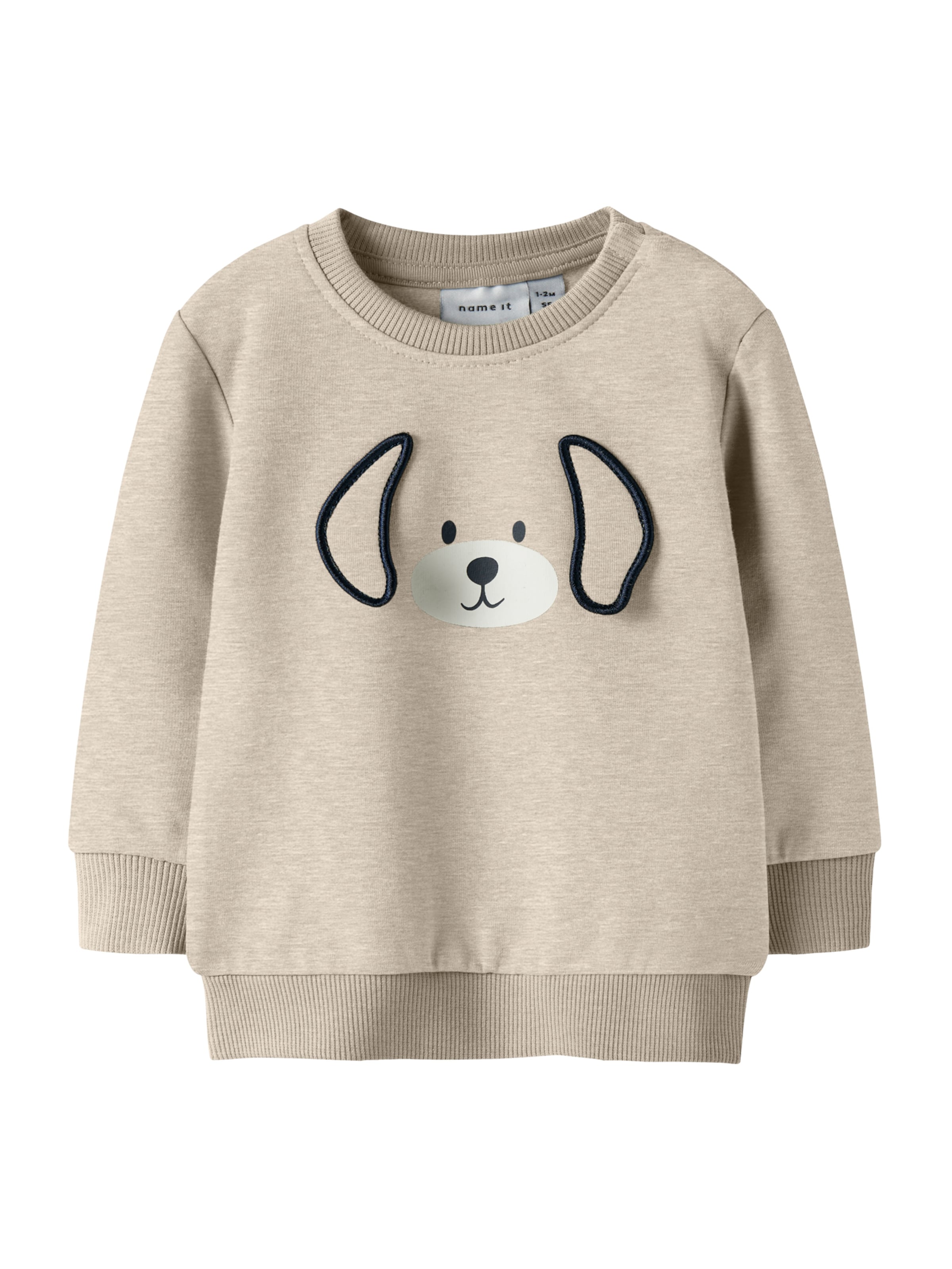 NAME IT - Sudadera 'NBMTOBIAS' en beige: frente