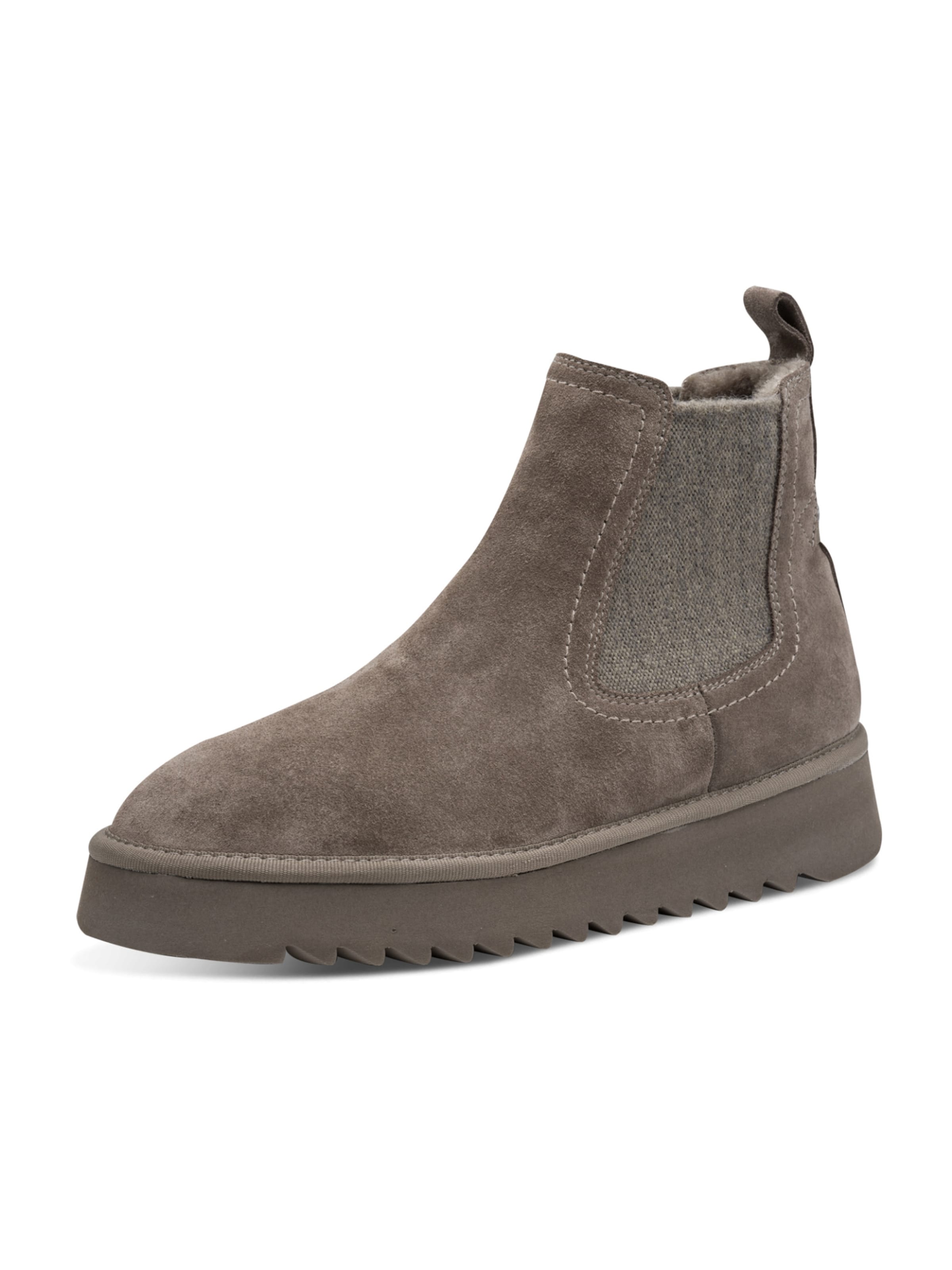 Tamaris Chelsea Boots in Grey: front