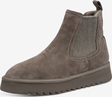 Chelsea Boots Tamaris en gris : devant