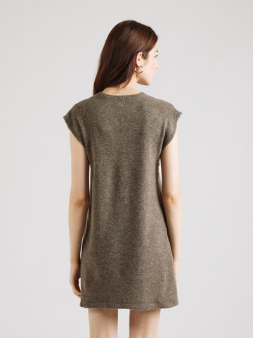 PIECES - Vestido de malha 'PCJIKO' em castanho