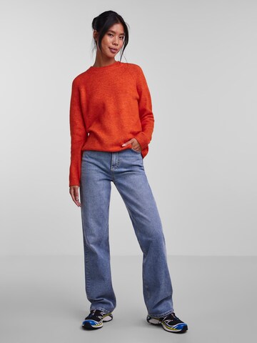 Pull-over 'Juliana' PIECES en orange