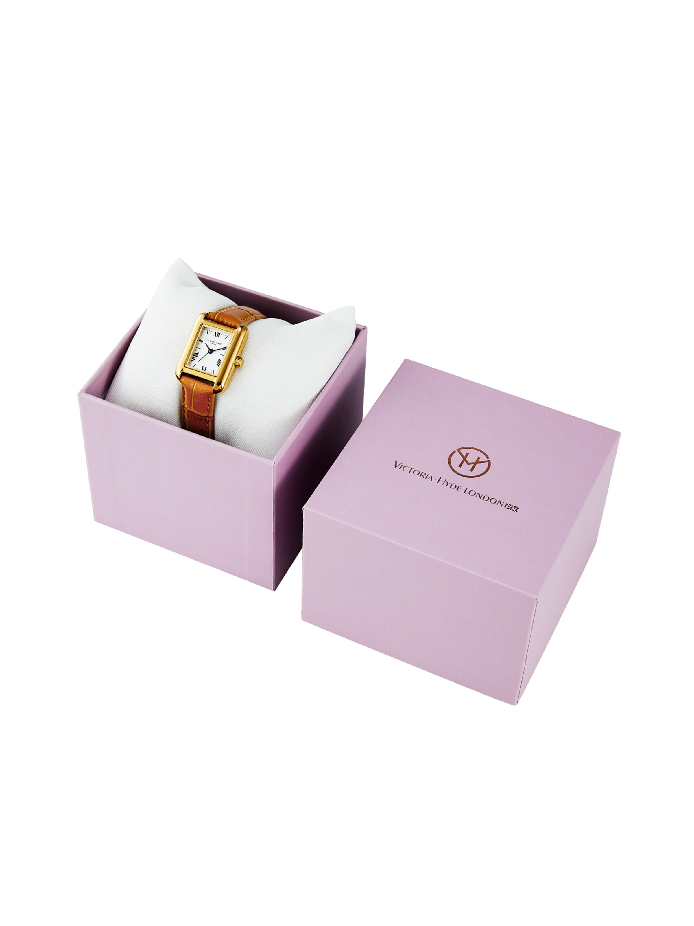 Victoria Hyde Analoog horloge ' Retro ' in Bruin